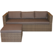 Bari loungeset natural kobo grey