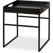 Svir bijzettafel zwart - 40 x 45 cm