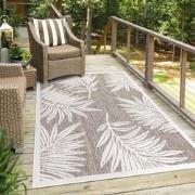 Tapijtenloods Sun In- & Outdoor Vloerkleed Laagpolig Beige- 280x380 CM