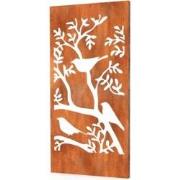 Gerofence Cortenstaal Corten Birdy Schuttingen Lengte: 1000 Breedte: 5...