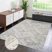 Tapijtenloods Vloerkleed Lindo Modern Woonkamer Creme Terra Laagpolig-...