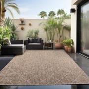 Skanda Home Outdoor - Binnen en Buiten Vloerkleed - Geruit Design - Be...