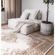 Vintage Vloerkleed Keshan Bruin/Beige - Polypropyleen - 160 x 230 cm -...