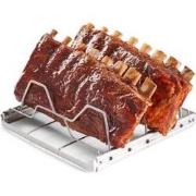 Orange85 Rib Grill Rek Houder - Voor de BBQ - RVS - Inklapbaar