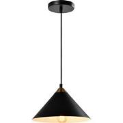 QUVIO Hanglamp rond zwart - QUV5140L-BLACK