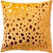 Dutch Decor TINO - Kussenhoes velvet 45x45 cm Golden Glow - geel - Dut...