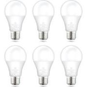 LED A60 E27 9W 806LM DIMBAAR WARM WIT (6PCS)