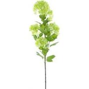 Viburnum flower spray green 88 cm kunstbloemen