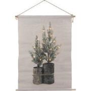 Wanddoek kerstboom B LED rh Cosy S