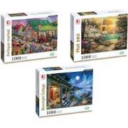 Feel Home - Set van 3 Puzzels - Landschap Editie