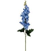 Kunst delphinium tak blauw, 80 cm