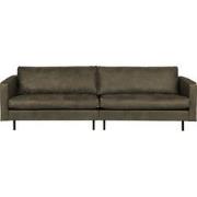 BePureHome Rodeo Classic 3-Zitsbank - Eco-leder - Army - 83x275x88