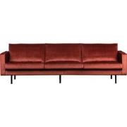 BePureHome Rodeo 3-Zitsbank - Velvet - Chestnut - 85x277x86