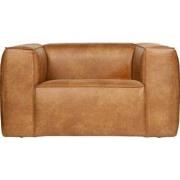 WOOOD Bean Fauteuil - Recycle Leer - Cognac - 74x146x98