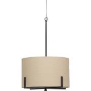 WOOOD Exclusive Holly Hanglamp - Zwart/naturel - 75x53x53