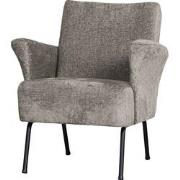 BePureHome Muse Fauteuil - Polyester - Taupe - 77x73x70