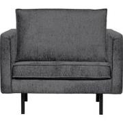 BePureHome Fauteuil Rodeo - Structure Velvet - Mountain - 85x105x86