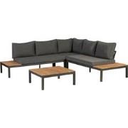 Exotan La Vida  Loungeset Buiten- Teakhout - Bruin - 63x245x245