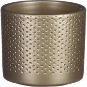 Era pot rond goud relief h9xd10cm