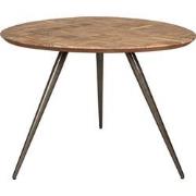 PTMD Fieron Natural Wooden Dining Table Organic Round