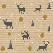 Servetten Deer Forest - 33x33 cm