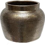 HS Potterie Zilver Goud pot Marrakesh - 24x21