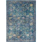 Tapijtenloods Picasso Sarough Vintage Vloerkleed Blauw Laagpolig- 200x...