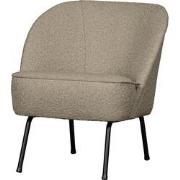 BePureHome Vogue Fauteuil - Bouclé - Beige - 69x57x70