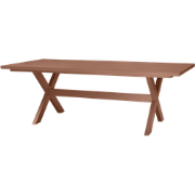 Exotan Delta Picknicktafel Tuin - Aluminium - Terra - 75x220x105