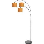 Steinhauer vloerlamp Sparkled light - zwart - metaal - 3824ZW