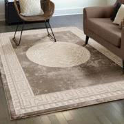 Tapijtenloods Harmony Laagpolig Vloerkleed Medaillon Beige- 200x280CM