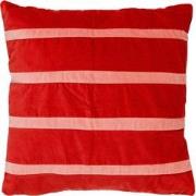 Dutch Decor PEMM - Sierkussen velvet 45x45 cm - rood - aurora red - ro...