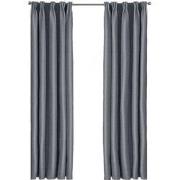 Larson - Luxe hotel blackout gordijn - met haken - 1.5m x 2.5m - Donke...