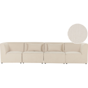 Beliani LEMVIG - Modulaire Sofa-Beige-Corduroy