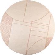 Zuiver Bliss Rond Vloerkleed '240 Naturel/Roze