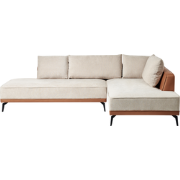 Beliani MYKEN - Modulaire Sofa-Beige-Polyester