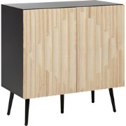 Beliani DALCROSS - Sideboard-Lichte houtkleur-MDF