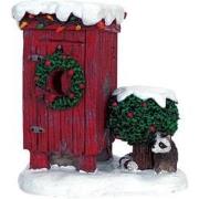 Christmas outhouse