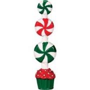 Peppermint candy topiary