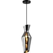 QUVIO Hanglamp met smoke glas - Grey