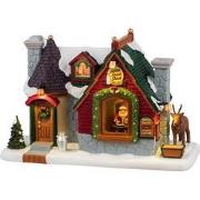 Santa's Snack Shack 14x26x19 cm Kersthuisje