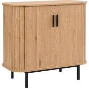 Kast Karlstad 2-Deurs 80 x 40 x 75 cm - Scandinavisch Design met Schui...