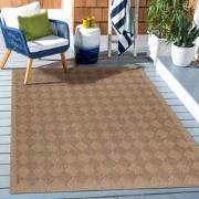 Natur Vloerkleed Denpasar Buitenkleed Sisal Laagpolig Indoor en Outdoo...