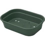 3 stuks - Bloempot Green basics kweektray s blad groen