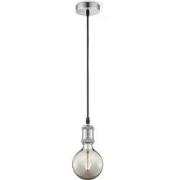 Home sweet home hanglamp Vintage Globe g125 - smoke