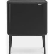 Bo Touch Bin, met 1 binnenemmer, 36 liter - Matt Black