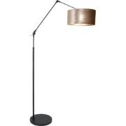 Moderne Vloerlamp Luxora Wit