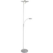 Moderne Vloerlamp Vesper Staal 2-lichts