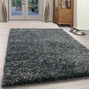 Tapijtenloods Rainbow Soft Shaggy Hoogpolig Vloerkleed Blauw- 120x170 ...