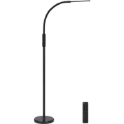 Beliani APUS - Staande lamp-Zwart-IJzer